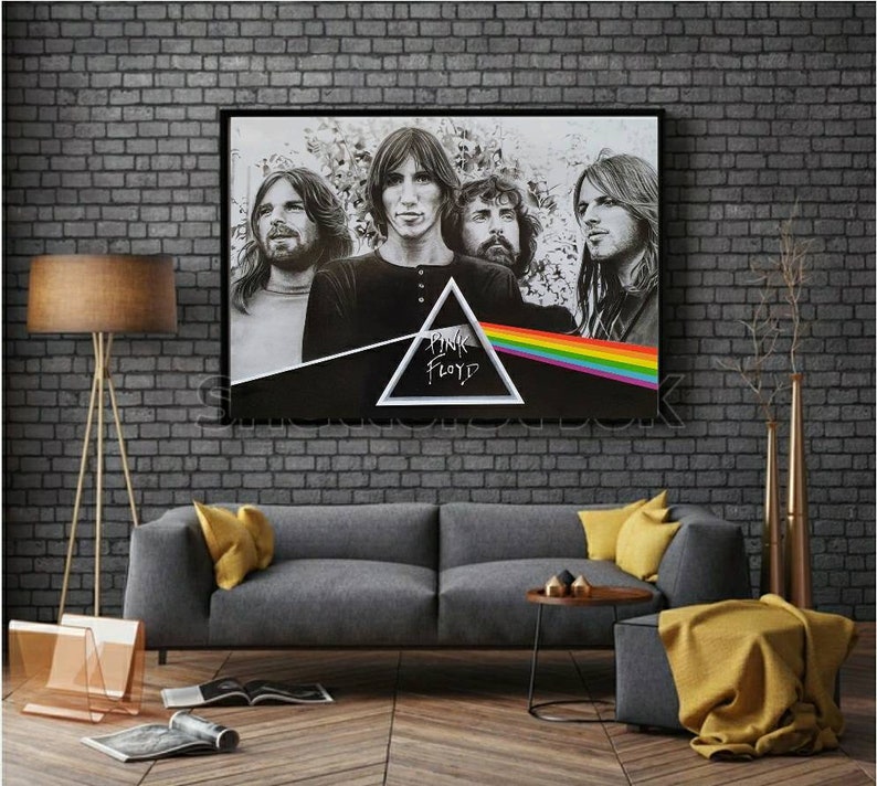 Pink Floyd Pencil Art Print DSOTM image 4