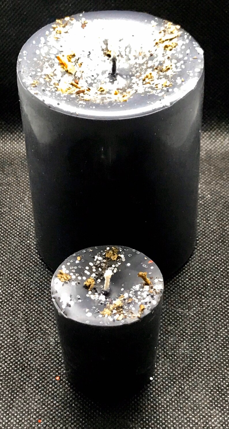 New Moon Candle New Moon Ritual Candle Reiki Candle Etsy