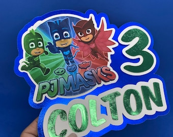 PJ*Masks* Cake Topper Personalized