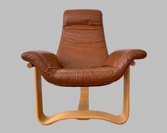 Zeldzame vintage fauteuil 'Manta' van Ingmar Relling - Vintage fauteuil uit de jaren 70 - Zweeds jaren '70 Vintage stoelmeubilair