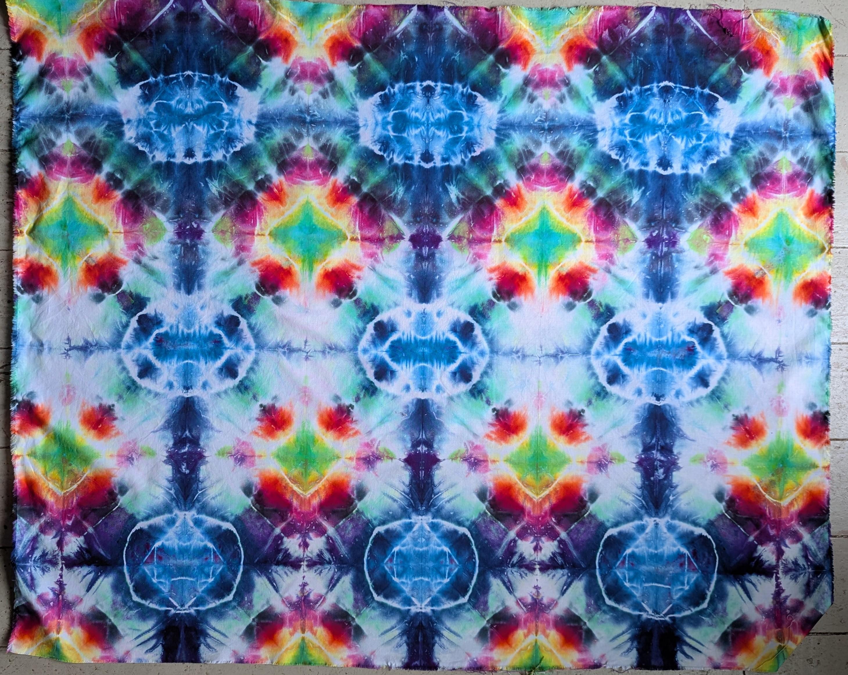 タイダイタペストリー 45 x 36インチ - Etsy 日本