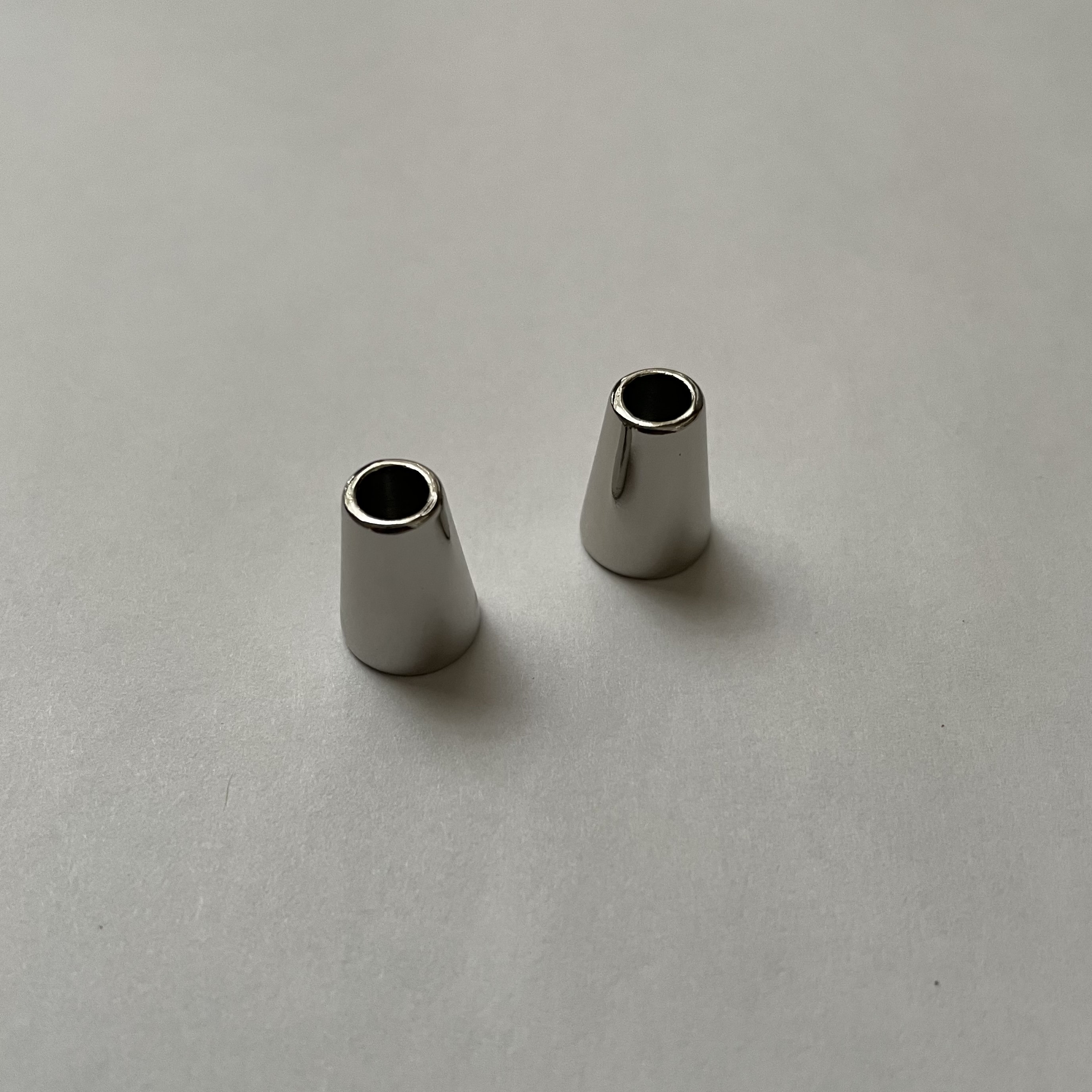 100 PCS BULK Swimwear Strap Cord Ends Silver Stop Cord Etsy