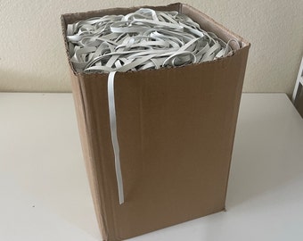 Elástico de goma de 1/4 de pulgada, 1500 yardas, elástico de goma a granel, elástico para trajes de baño