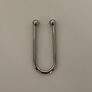 59mm U-Ring, U-Schnalle, Silberne Metallschnalle