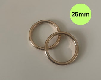 O-Ring | SILVER | 25mm | Swimwear O-Ring