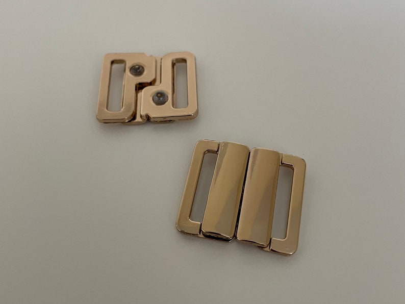 Gold Swimwear Clasp Bikini Buckle Hook Clasp Lingerie Etsy