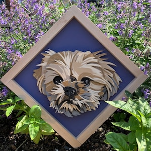 Wooden Pet Portrait