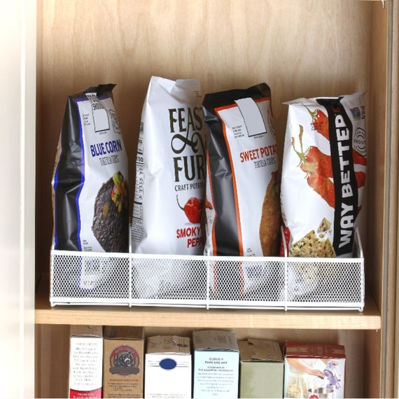 Chip Bag and Food Organizer Tray with 4 Slots for and Etsy