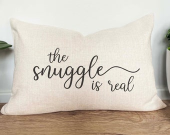 The snuggle is real
