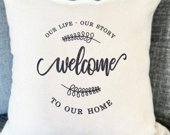 Welcome Pillow