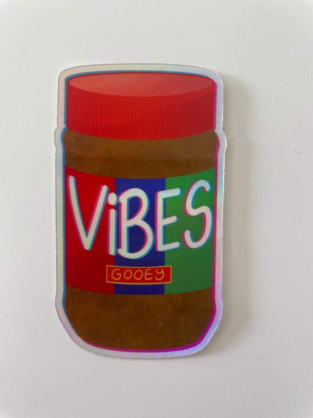 Gooey Peanut Butter Vibes Glass Animals Sticker - Etsy