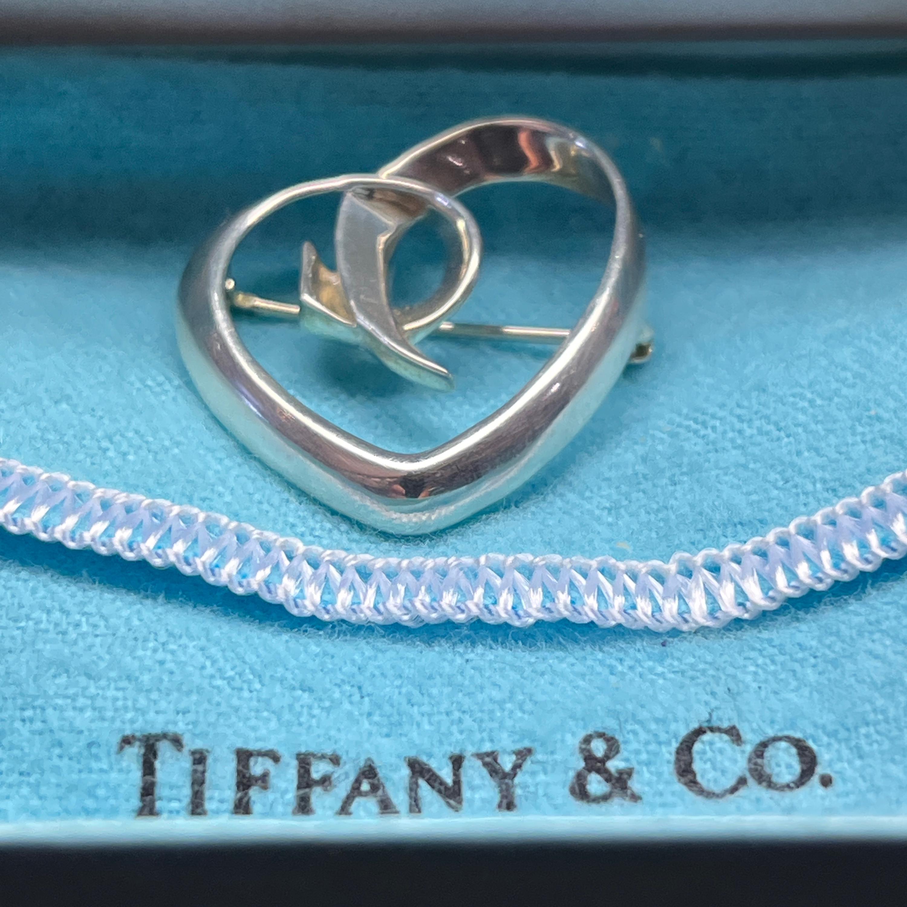 Tiffany & Co. パロマピカソ ハート ブローチ 18K ヴィンテージ スターリング シルバー ティファニー パロマ ピカソ