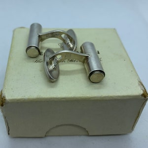 S8370 良品 ジョージジェンセン シルバー925 カフス Denmark製