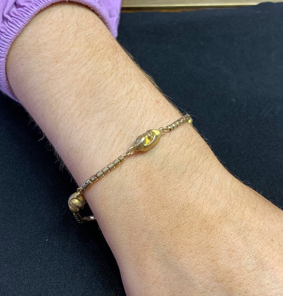 Antique Victorian 15ct Gold Bracelet. Circa 1850 … - image 1