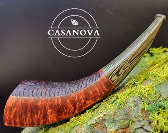 Casanova Pipes Horn Briar Pipe