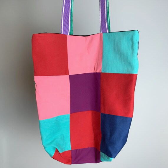 Handmade Recycled Denim Tote Bag 