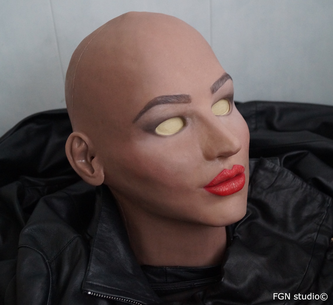 Realistic Female Silicone Mask Hand Made maria Etsy Australia