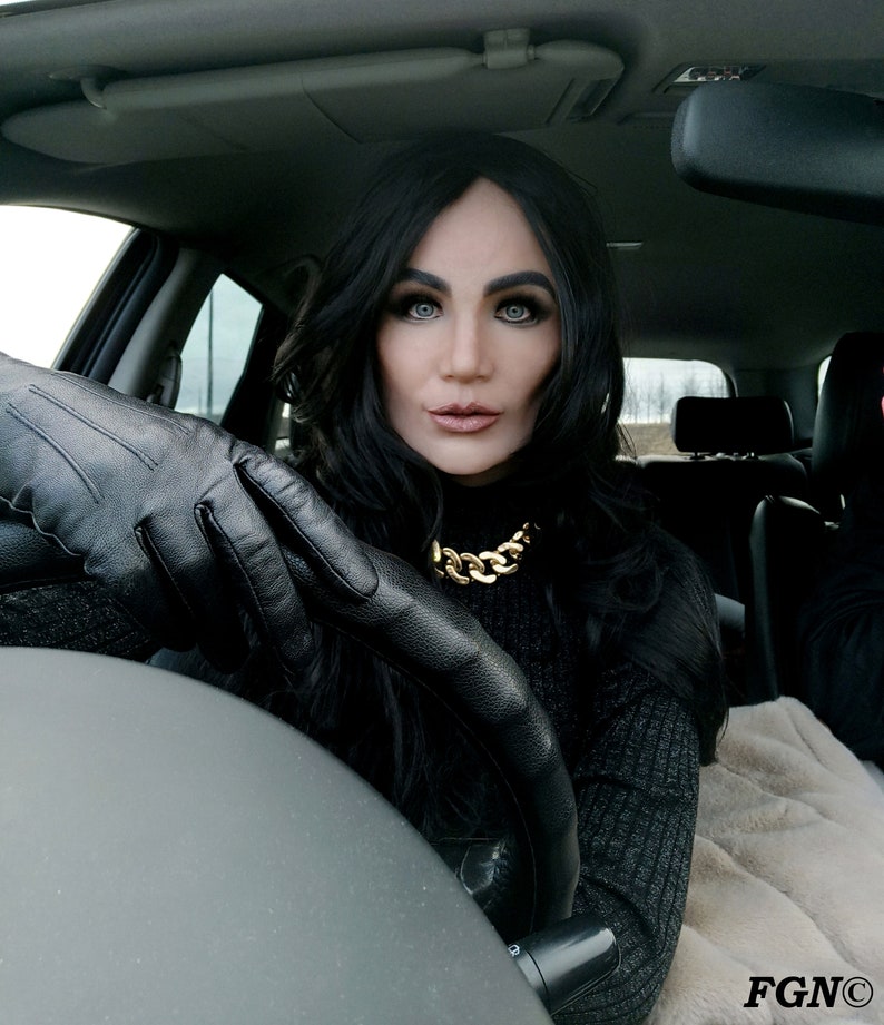 Realistic female silicone mask hand made Victoria Etsy