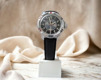 Wristwatch, men's watch, submarine captain, waterproof watch, gift for him, USSR, original.