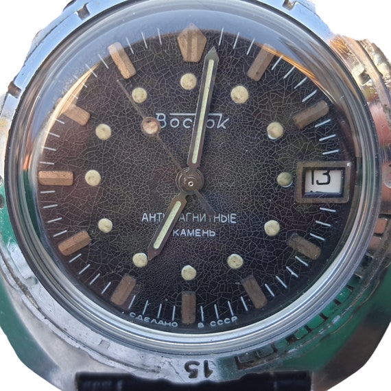 Wristwatch, Vostok, vintage, men's watch, USSR, S… - image 8