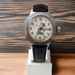 Wristwatch, men&#39;s watch, Amphibian, antimagnetic watch, gift for him