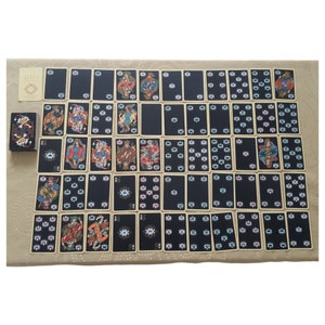 Sowjetische Spielkarten „Palekh“ Souvenirspielkarten UdSSR Brettspiel Poker Rarität 1991