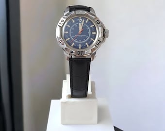 Vintage watch, Commander watch, gift for him, men's watch, 90 years old, waterproof