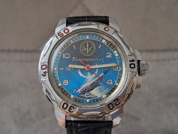 Vintage watch, Commander watch, gift for him, men… - image 6
