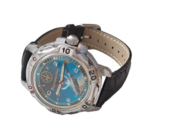 Vintage watch, Commander watch, gift for him, men… - image 5