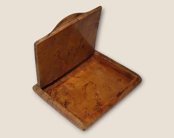 Snuff box, wooden case, 40s, vintage, USSR, storage, Soviet,Cigarette Case, Retro