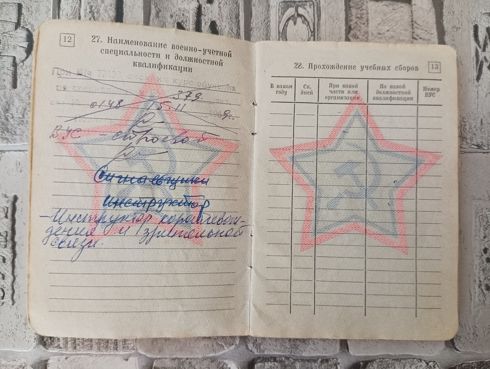Original Old Soviet Military ID Ussr Document Ussr Military ID Soviet ...