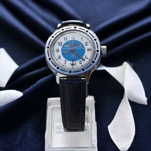 Men's watch, commander's watch, USSR watch, vintage, gift for him, 80 years