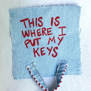 Cant Find My Keys - Patch - Etsy