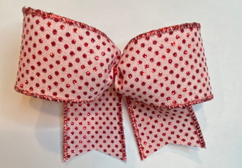 Spring Christmas Tree Bows Easter Red Glitter Micro Dots Valentine\u2019s Day 10 Pink Mother\u2019s Day
