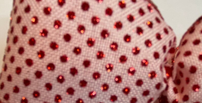 Spring Christmas Tree Bows Easter Red Glitter Micro Dots Valentine\u2019s Day 10 Pink Mother\u2019s Day