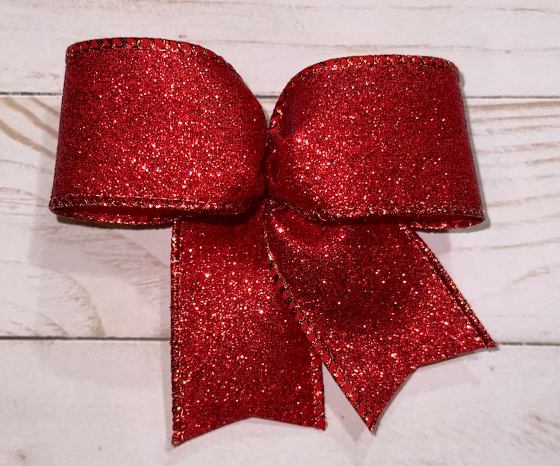 10-red-glitter-christmas-tree-bows-red-glitter-xmas-tree-bows-small