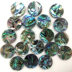 Aaa+ Quality Top Natural 6X6 mm to 15x15 mm ABALONE SHELL Round cabochon Round mm flat back gemstone, mm gemstone, jewelry gemstone jmk-116