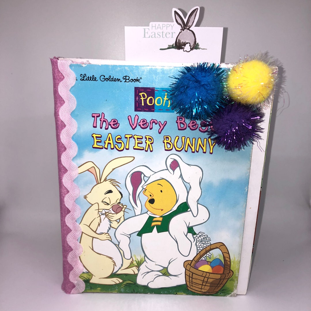 The Very Best Easter Bunny Winnie the Pooh Junk Journal Etsy