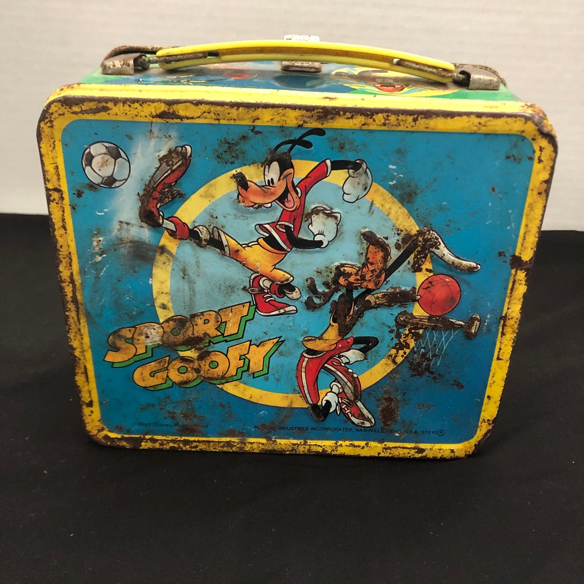 Sport Goofy vintage lunchbox Etsy