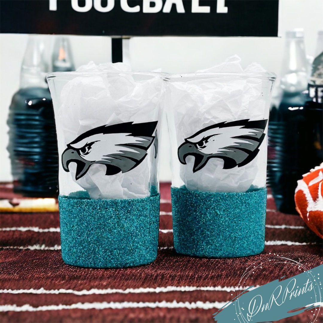 Philadelphia Eagles Shot Glass Set 3 Pack Dishwasher Safe main image 0