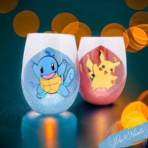 Pikachu Wine Glass - Etsy