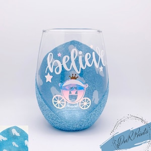 Made my first set of 4 Disney inspired wine glasses! Check out my