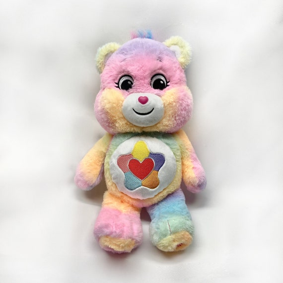 Custom Made Rainbow Multicolored True Heart Bear - Etsy