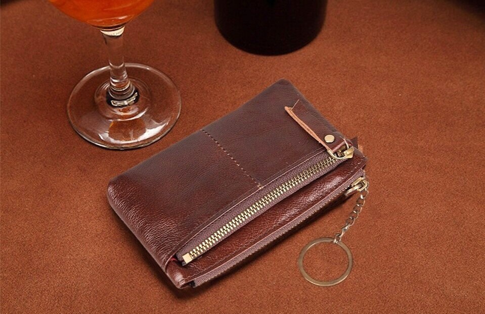 Up002 Unisex Leather Small Purse handmade key holder Etsy