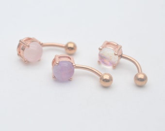 rosegold belly button rings,belly button jewelry,navel ring,sweet belly ring,beach jewelry