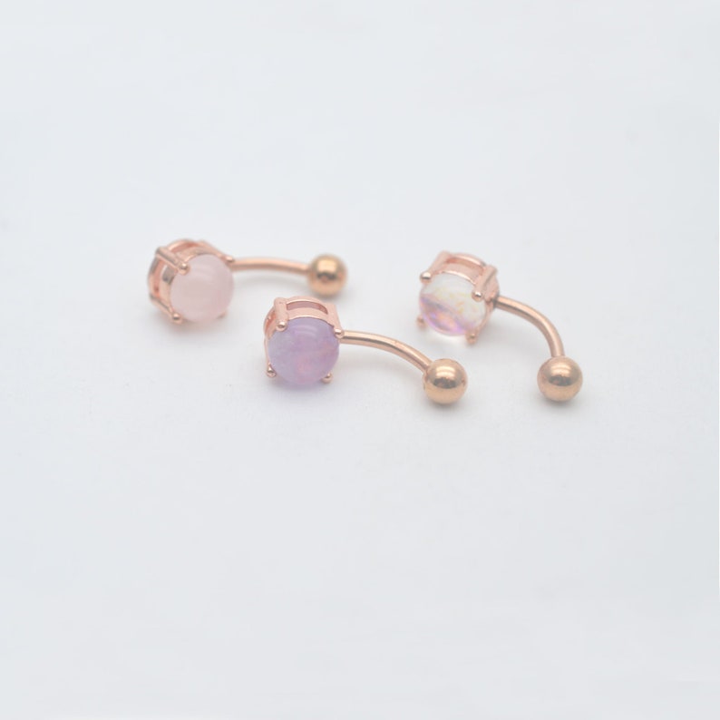 rosegold belly button rings,belly button jewelry,navel ring,sweet belly ring,beach jewelry 