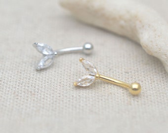 rook ring,eyebrow ring,daith ring,leaf earring,delicate earring,drop earring,rook ring
