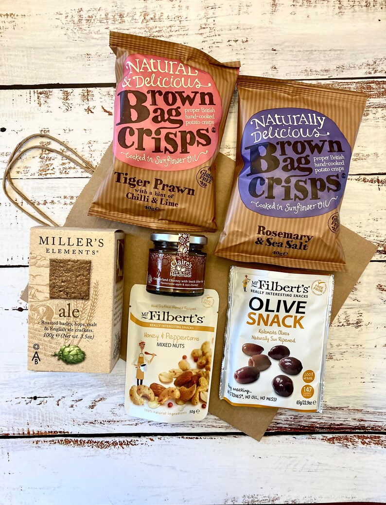 Artisan Snack Pack Food Hamper Night In Gifts Cheese Lover Etsy
