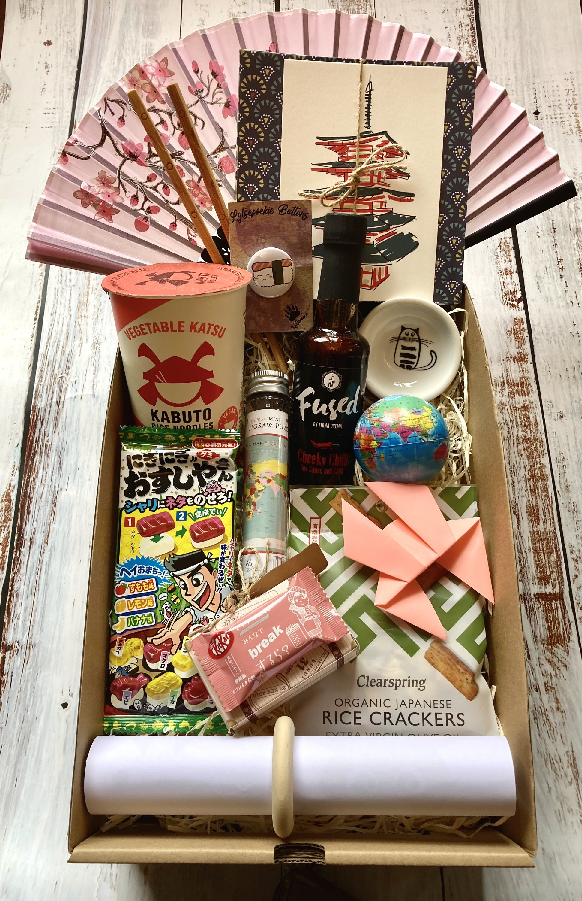Holiday at Home Box 'JAPAN' Staycation Gifts Japanese Themed Gifts Travel  Gifts 