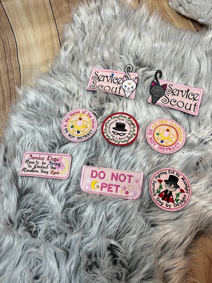 Diy service dog patches top